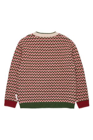 maglione in lana rosso MARNI KIDS | M01213M00TD0M540